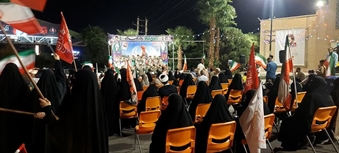 ١٧٠ شب پایداری دانشگاهیان در موکب شهدای دانشگاه قم همراه با مردم انقلابی استان در میدان